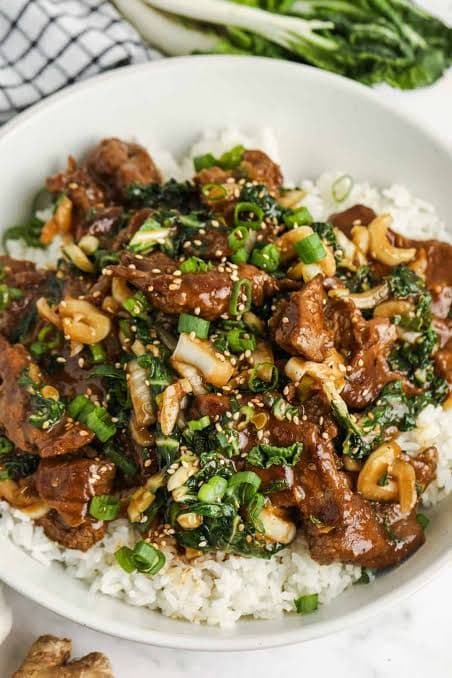 Beef Bok Choy