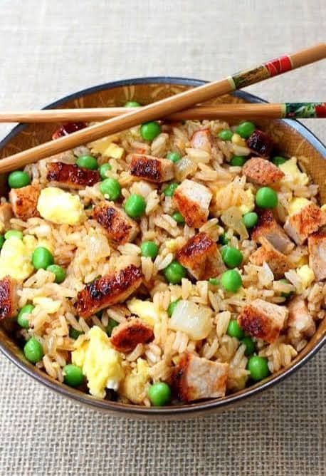 BBQ Pork Fried Rice