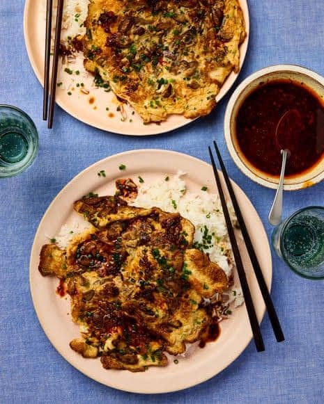 Mushroom Egg Foo Young