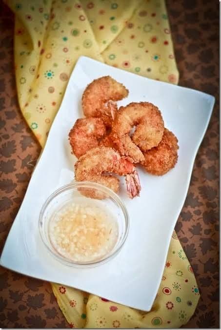 Deep Fried Prawns