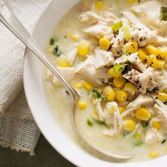 Chicken Cream Corn Soup