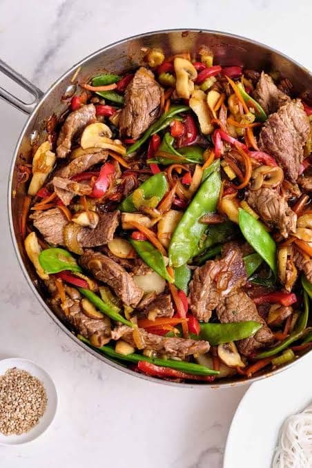 Beef Chop Suey