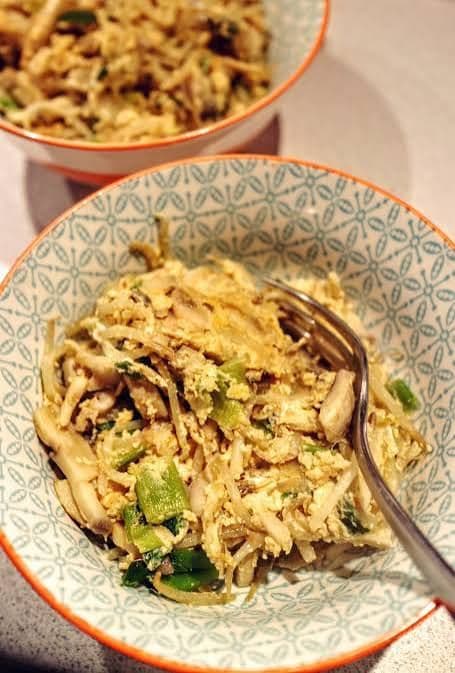 Chicken & Mushroom Egg Foo Young