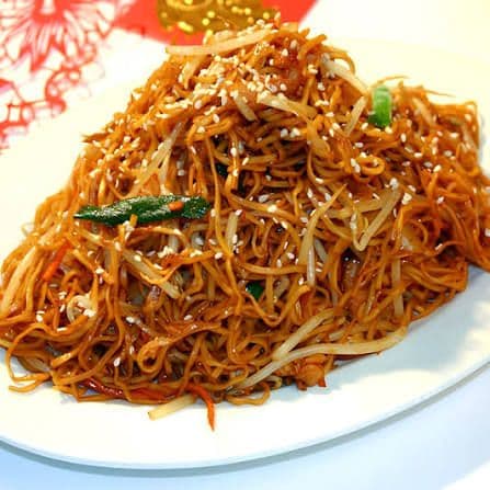 Shredded Chicken Chow Mein