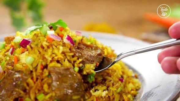Curry Beef Fried Rice