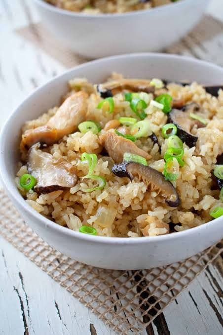 Chicken & Mushroom Fried Rice